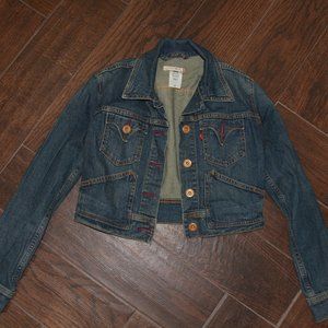Cropped Levi's Jean Jacket